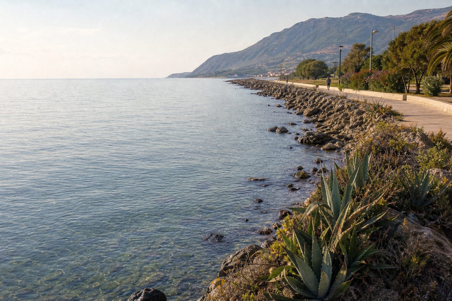 Litorale calabrese sul mare Ionio